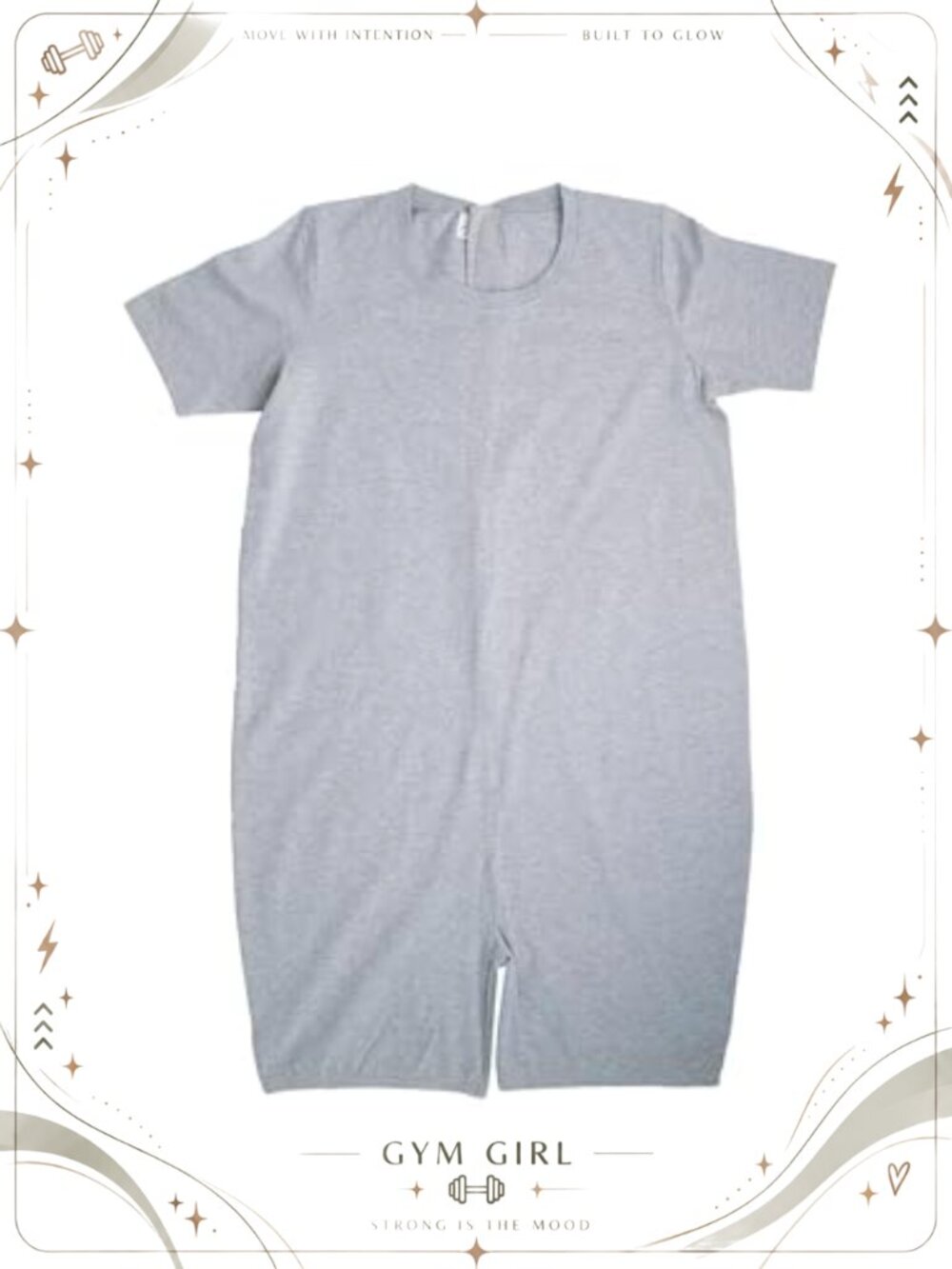 Adaptive Anti-Strip Back-Zip Lightweight Romper 100% Organic Cotton